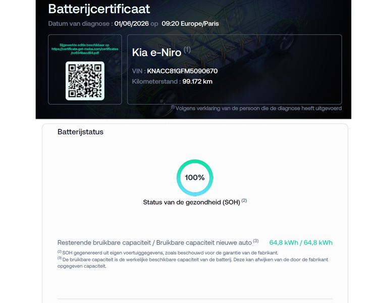 Kia e-Niro ExecutiveLine 64kWh SOH 100% Warmtepomp Panoramada — photo 8