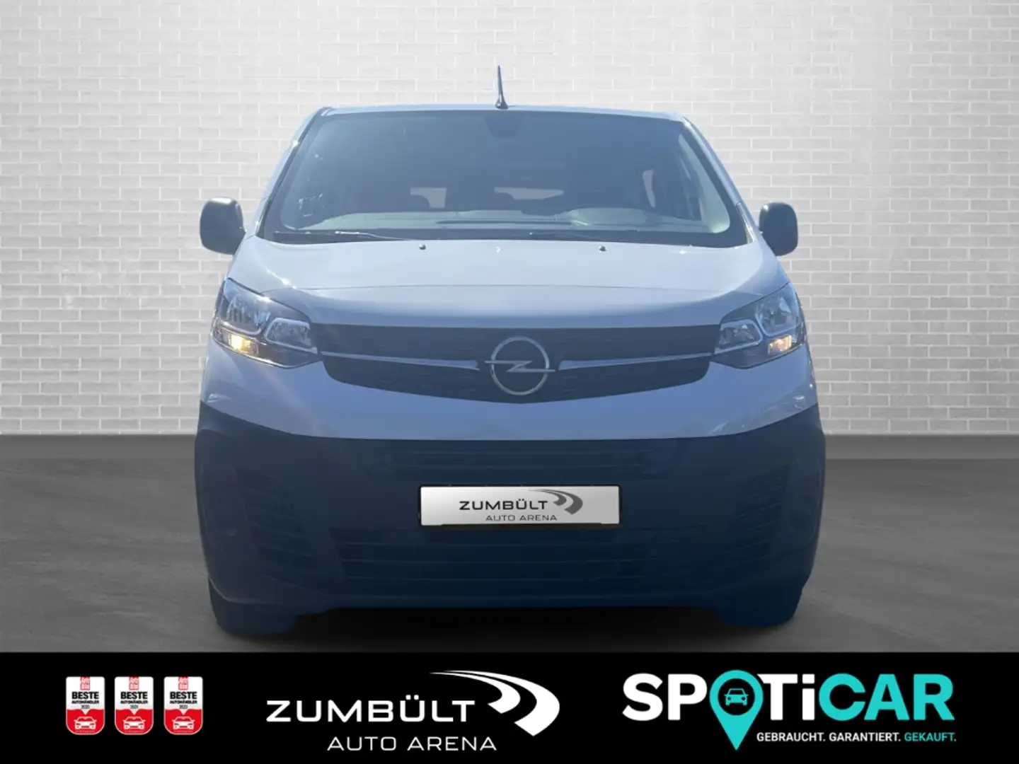 Opel Vivaro Kombi M 1.5CDTi +9-Sitze Klima v h Navi PDC Apple Weiß - 2