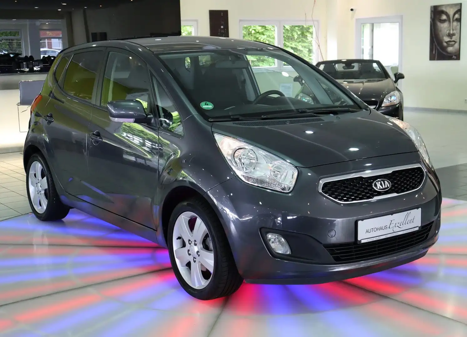Kia Venga Spirit*KLIMAAUT*ALU*PDC*MFL*BC* Grau - 2