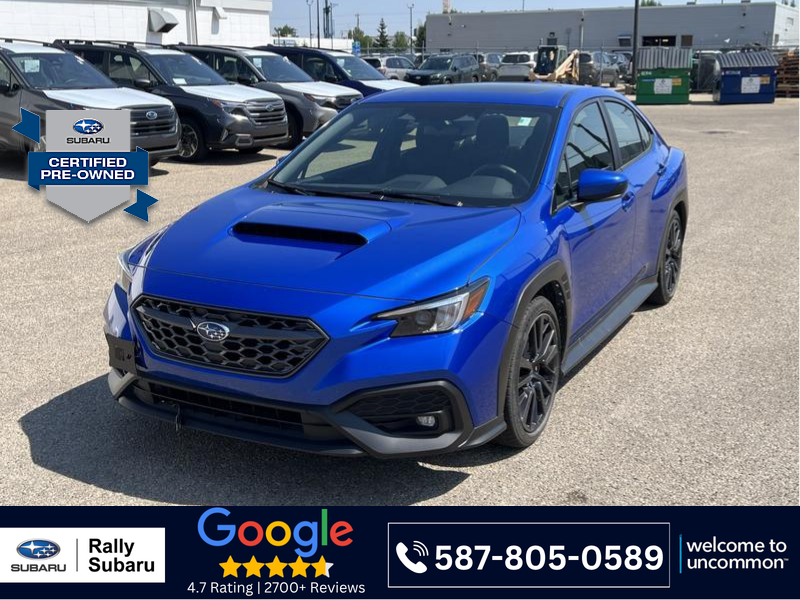2024 Subaru WRX Sport  - Certified - Low Mileage