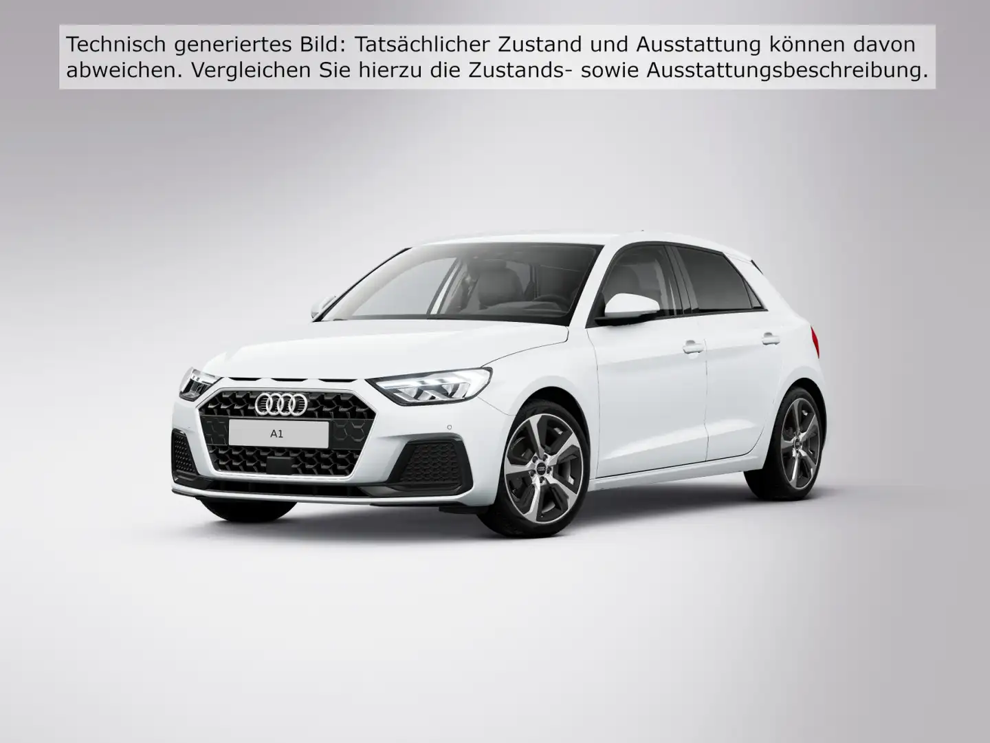 Audi A1 advanced 30 TFSI S tronic Weiß - 2