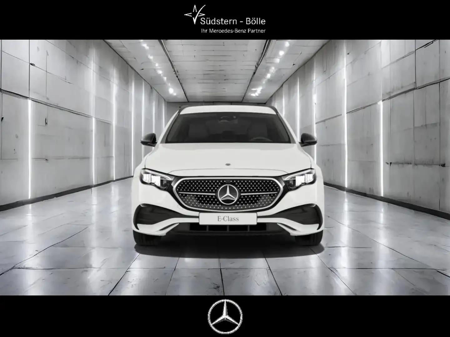 Mercedes-Benz E 220 d T AMG-ADV.+NIGHT+AHK+DISTR.+TOTW.+KEYL.G Blanc - 2
