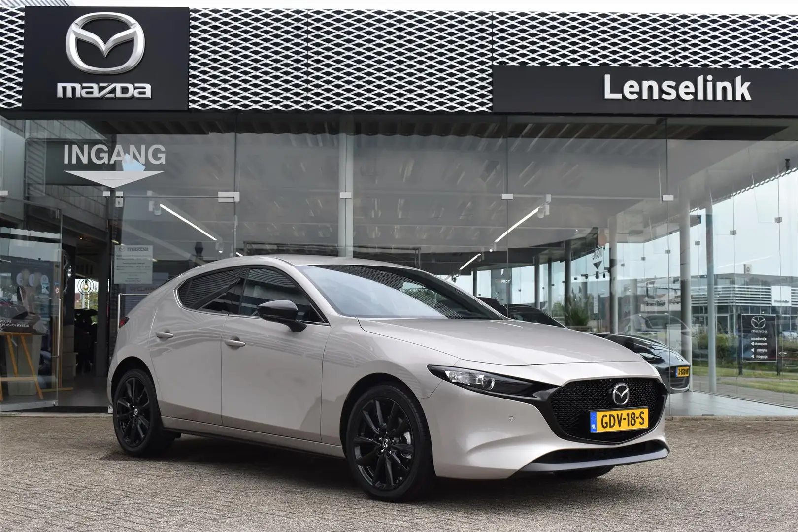 Mazda 3 Hatchback Skyactiv-X 186pk M Hybrid Homura Automaa Bruin - 1