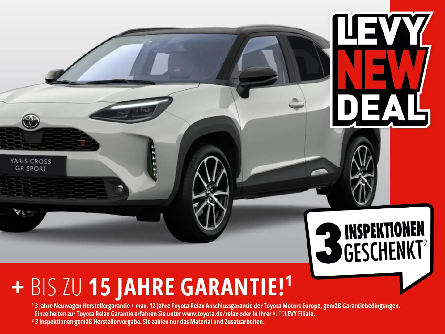 Toyota Yaris Cross 1.5 Hybrid GR Sport +JBL+Alcantara++ Grau - 1