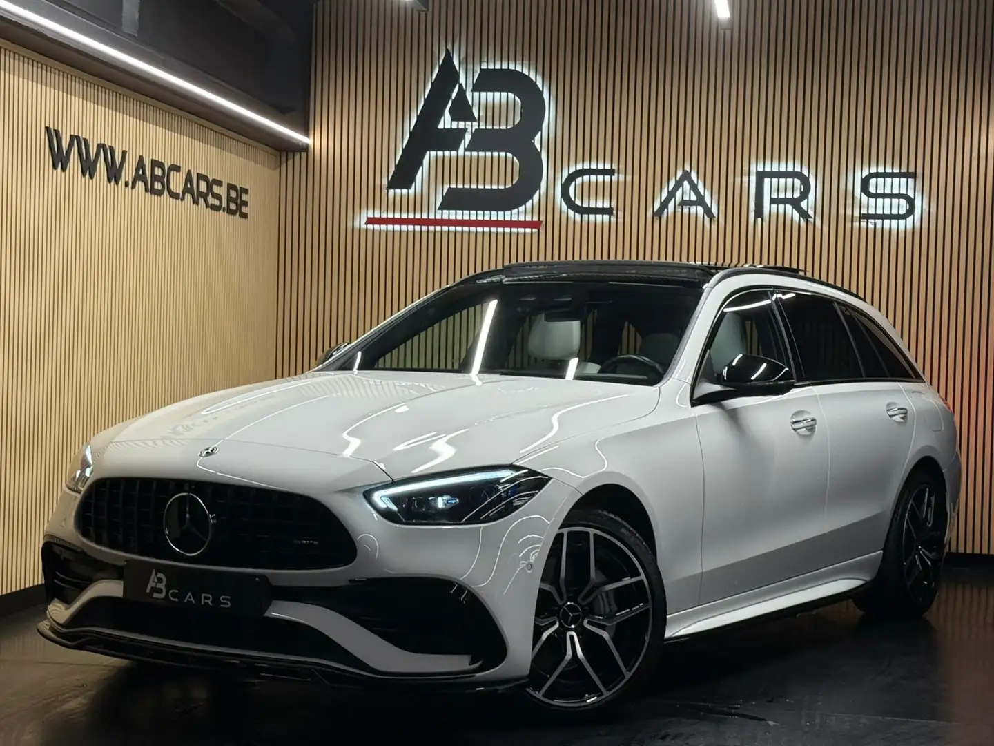 Mercedes-Benz C 300 E * PHEV * PACK AMG - LOOK C43 * GAR 12 MOIS * Wit - 1