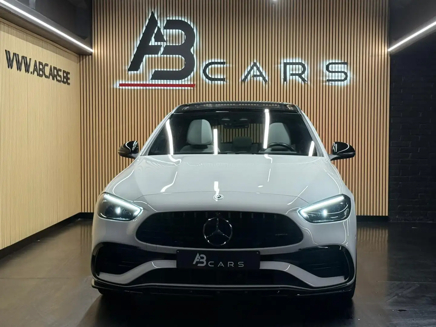 Mercedes-Benz C 300 E * PHEV * PACK AMG - LOOK C43 * GAR 12 MOIS * Wit - 2
