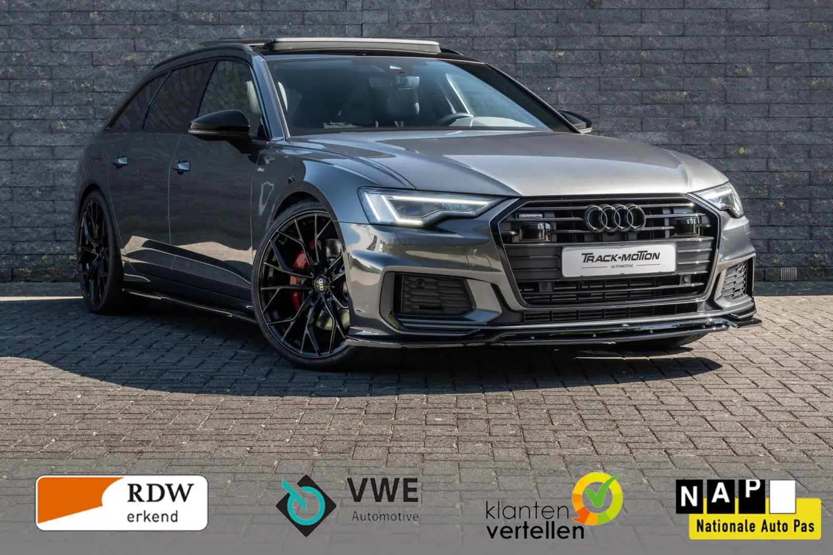 Audi A6 Avant 55 TFSI e quattro Competition Panoramadak Grigio - 1