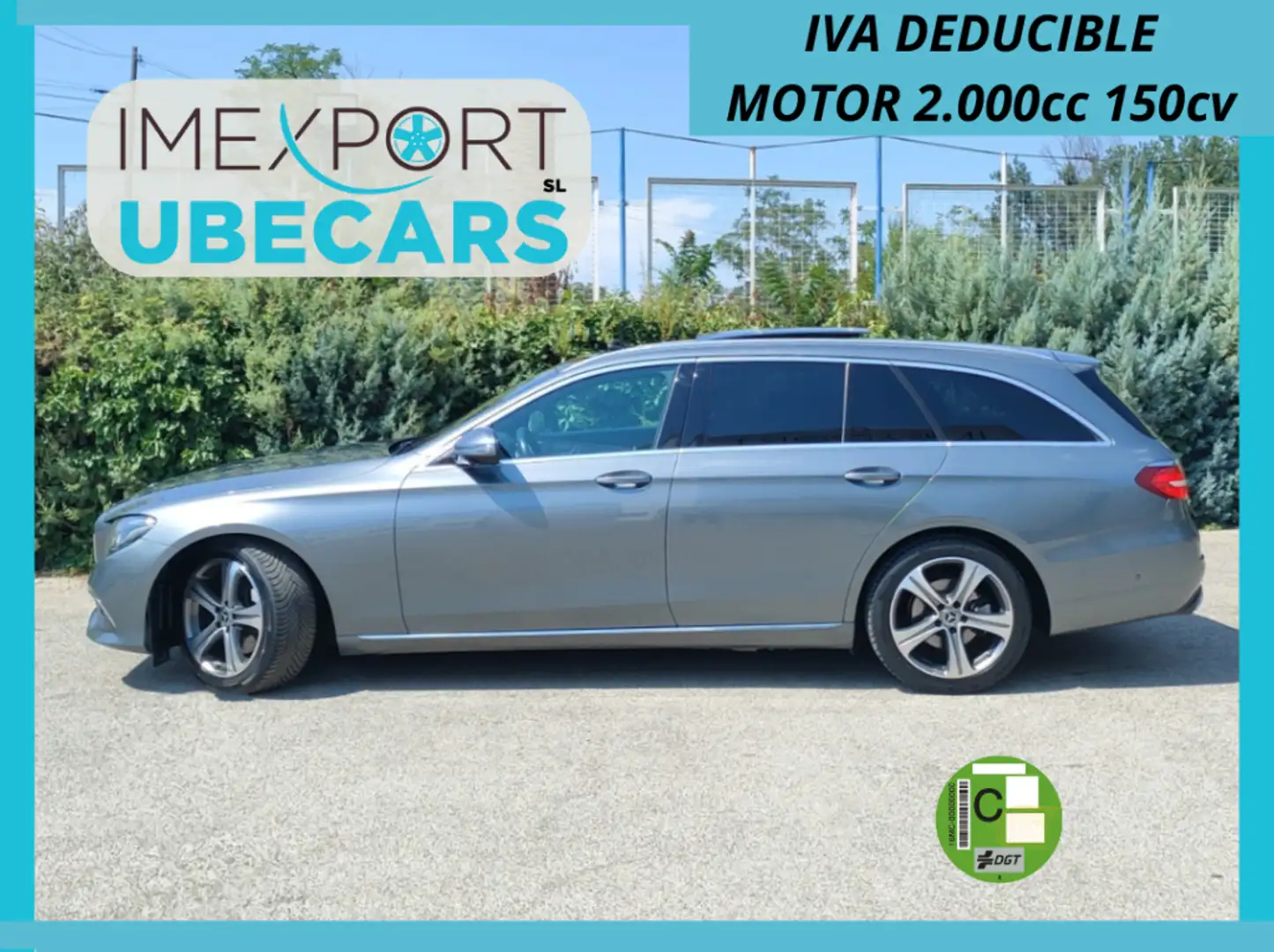 Mercedes-Benz E 200 Estate 200d 9G-Tronic 160 Gris - 1
