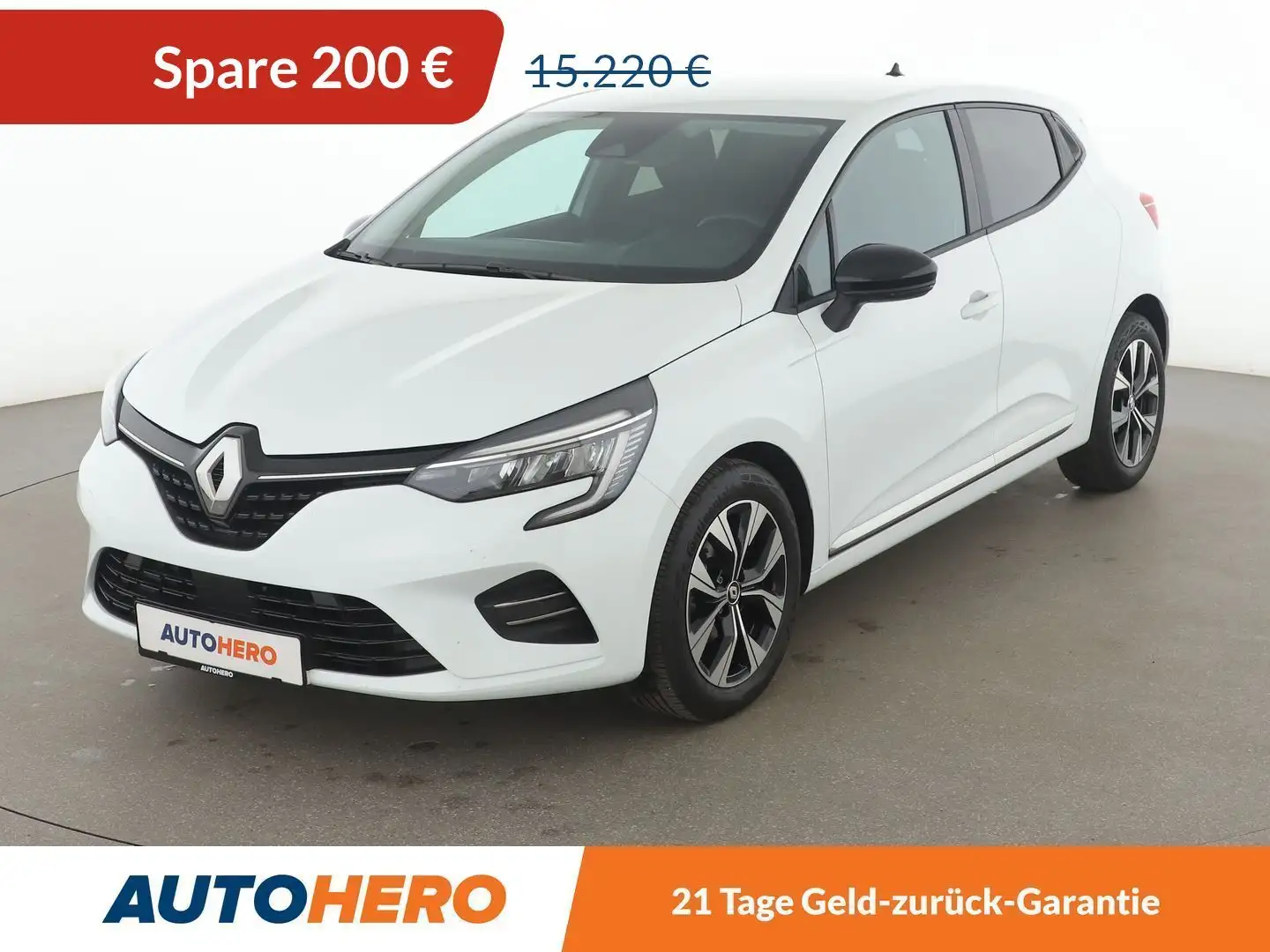 Renault Clio 1.0 SCe Evolution*PDC*TEMPO*NAVI*LED*KLIMA* Weiß - 1