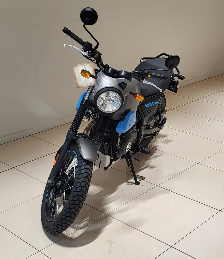 Royal Enfield Himalayan Scram 411 Graphite Blue Bleu - 2