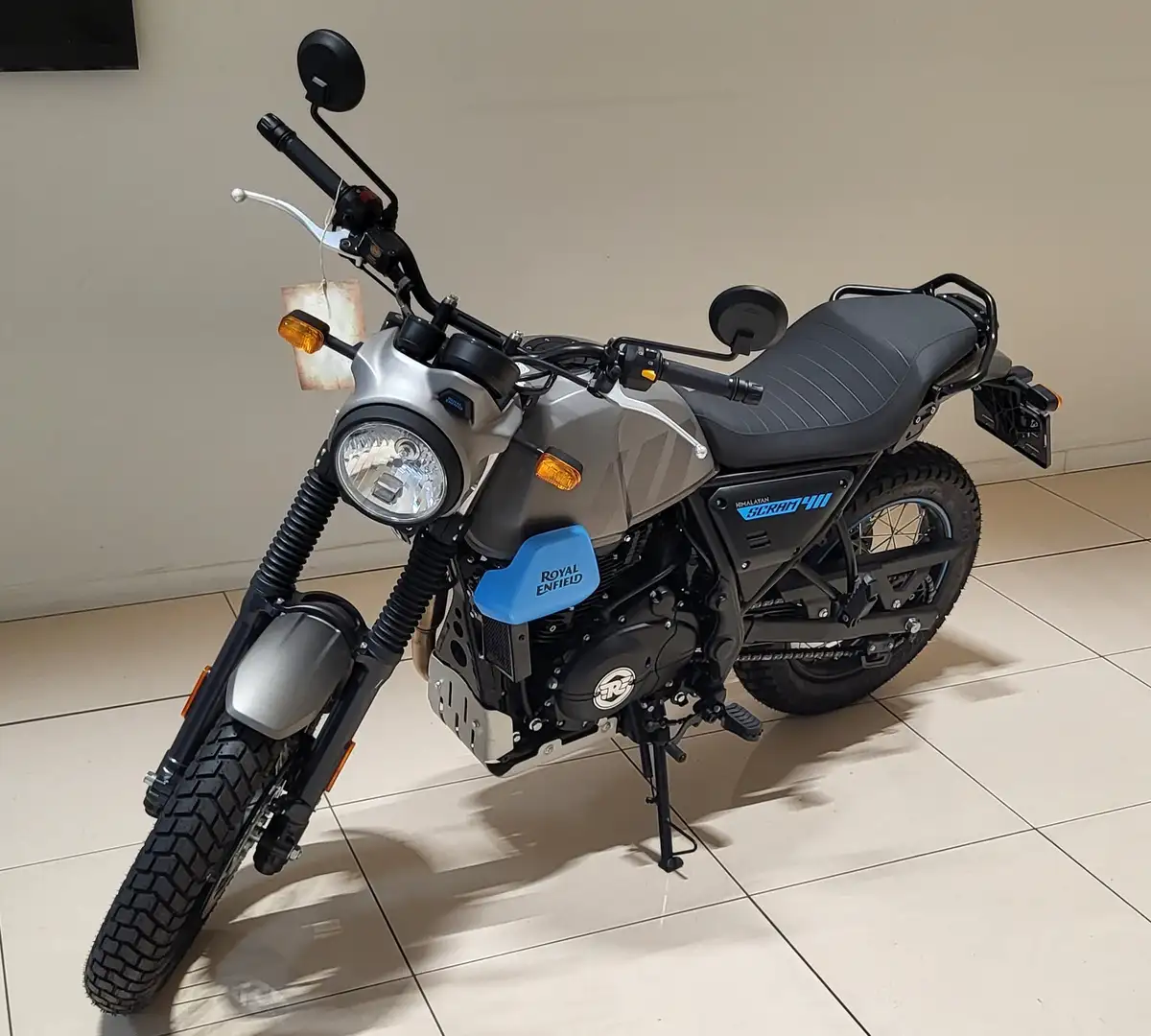 Royal Enfield Himalayan Scram 411 Graphite Blue Bleu - 1