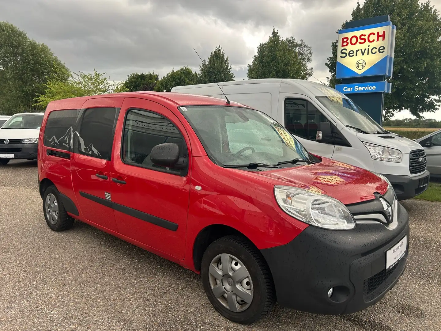 Renault Kangoo Maxi, TOP Zustand, Pickerl NEU 09/26, AHK, Klima Rot - 2
