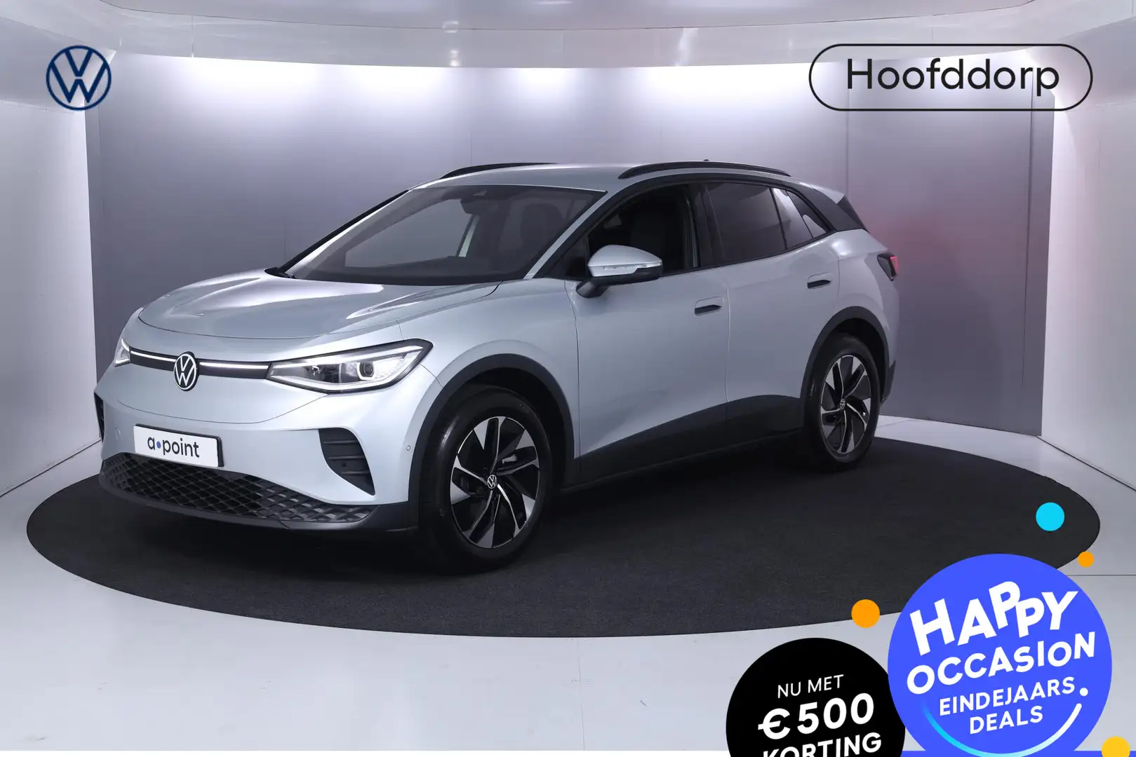 Volkswagen ID.4 Pro Business 77 kWh accu, 210 kW / 286 pk SUV Elek Grijs - 1