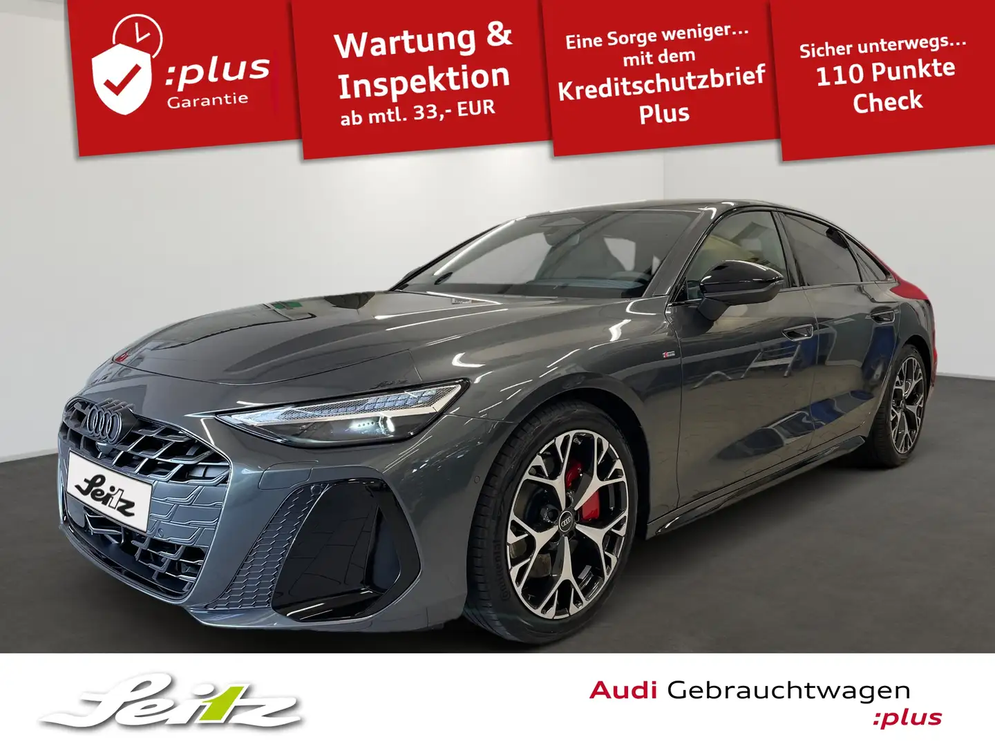 Audi A6 Limousine 2.0 TDI quattro *AHK*MATRIX*KAMERA*SITZH Grau - 1