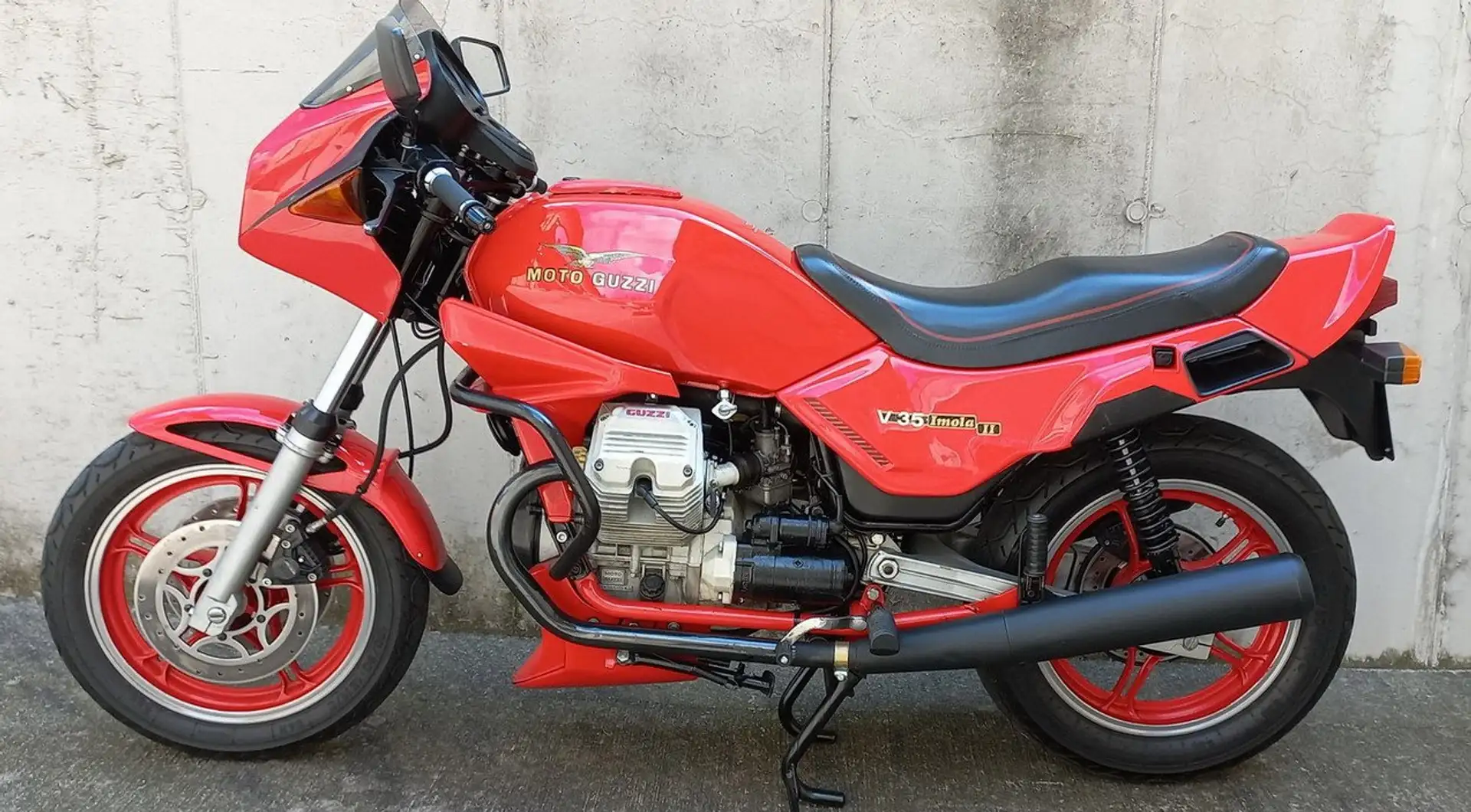 Moto Guzzi V 35 Imola 2 Rosso - 1