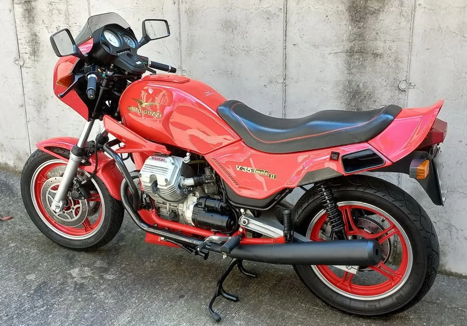 Moto Guzzi V 35 Imola 2 Rosso - 2