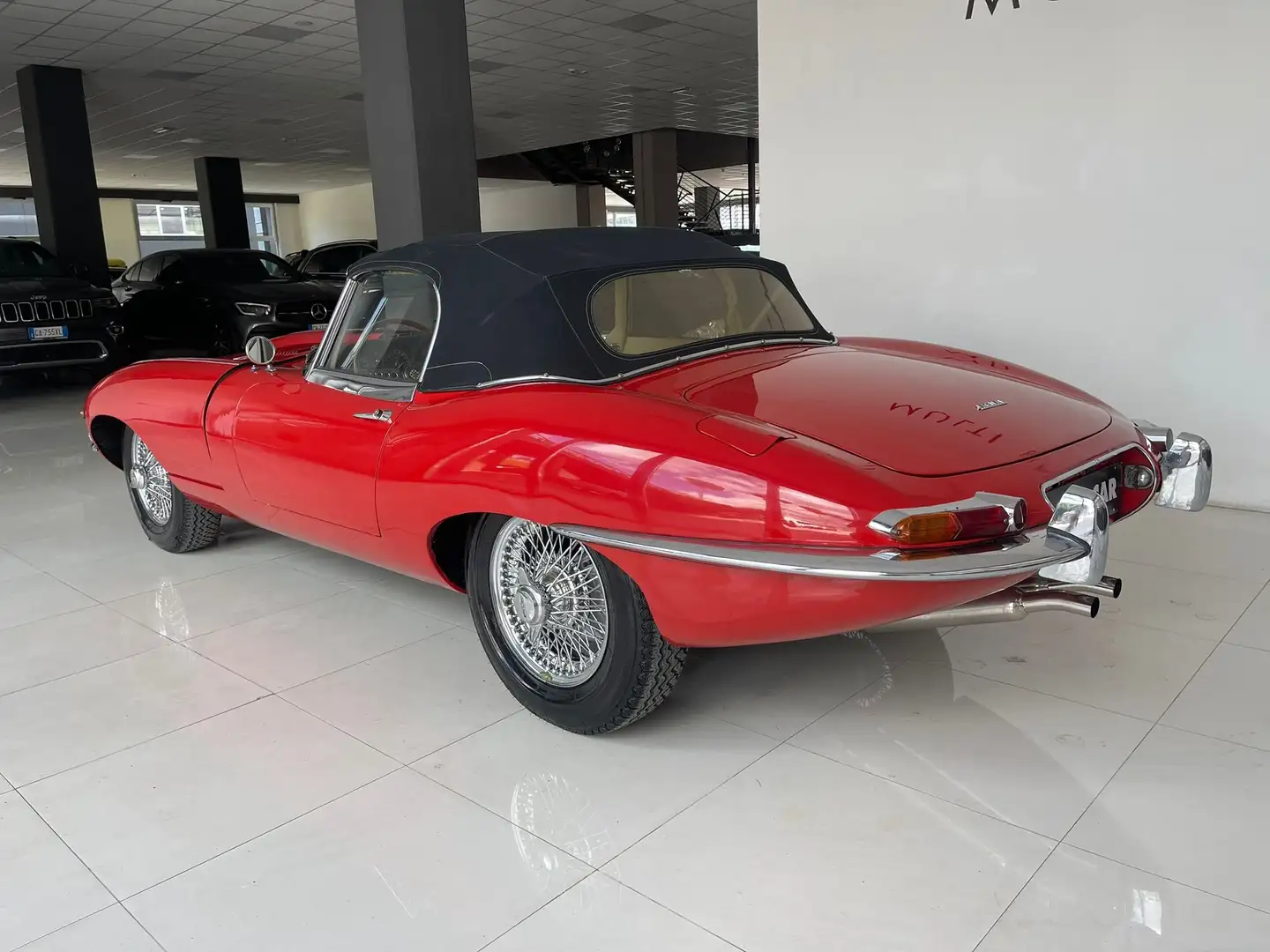 Jaguar E-Type cabrio 265cv DA VERI AMATORI PERFETTA Roşu - 2