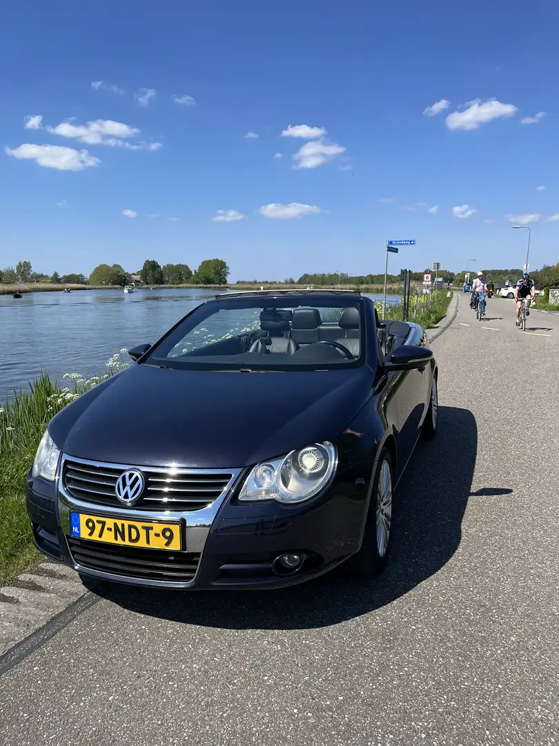 Volkswagen Eos 1.4 TSI Highline Blauw - 2