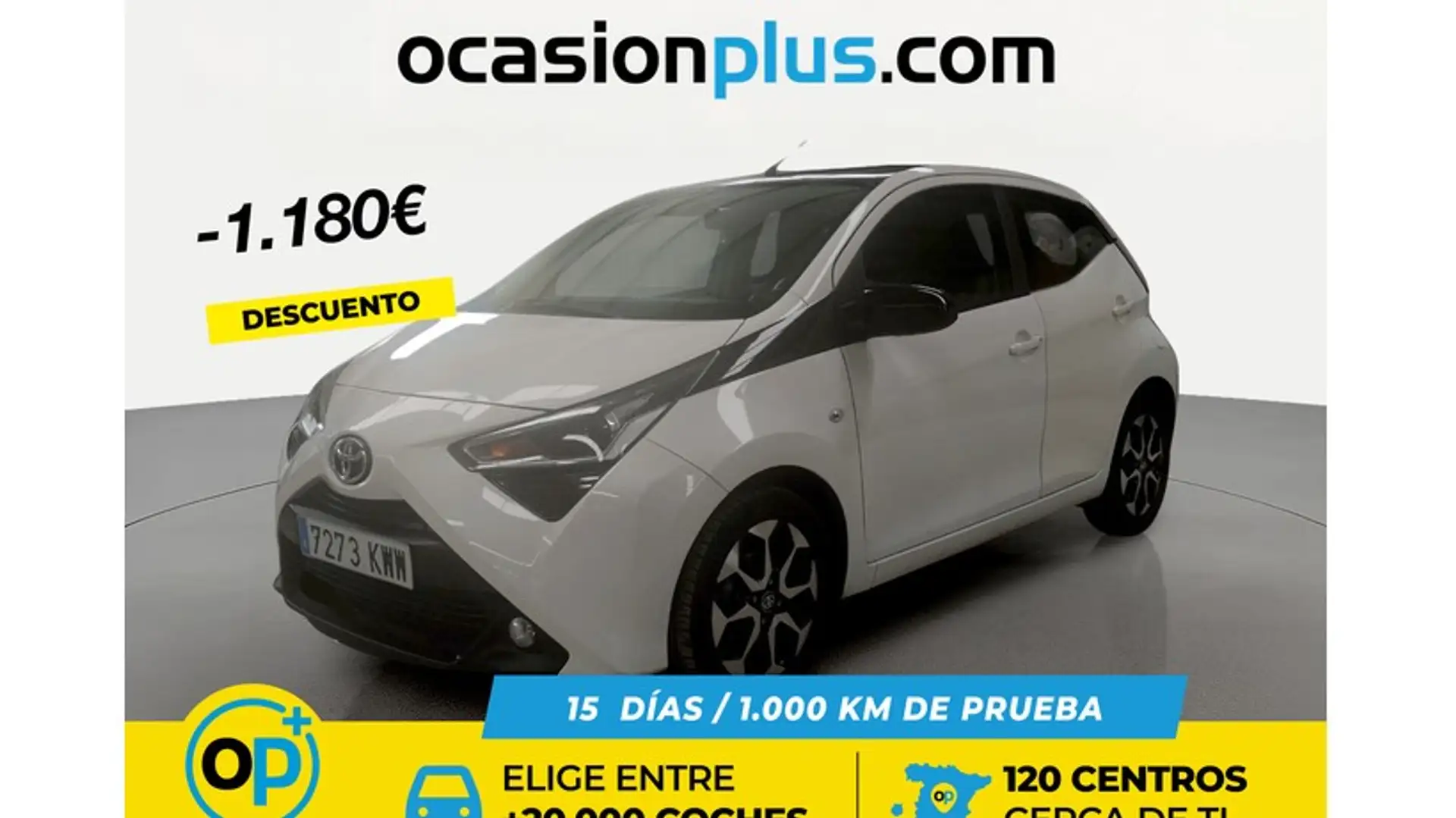 Toyota Aygo 70 x-clusiv Blanc - 1