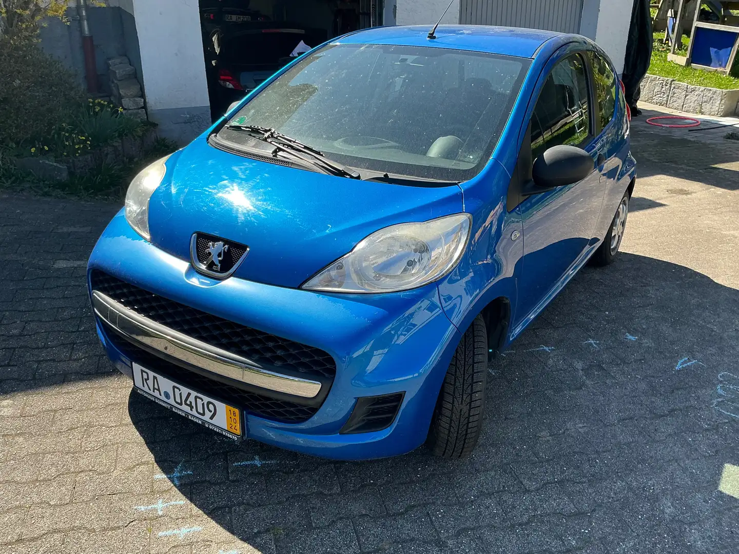 Peugeot 107 107+70+Filou Blau - 1