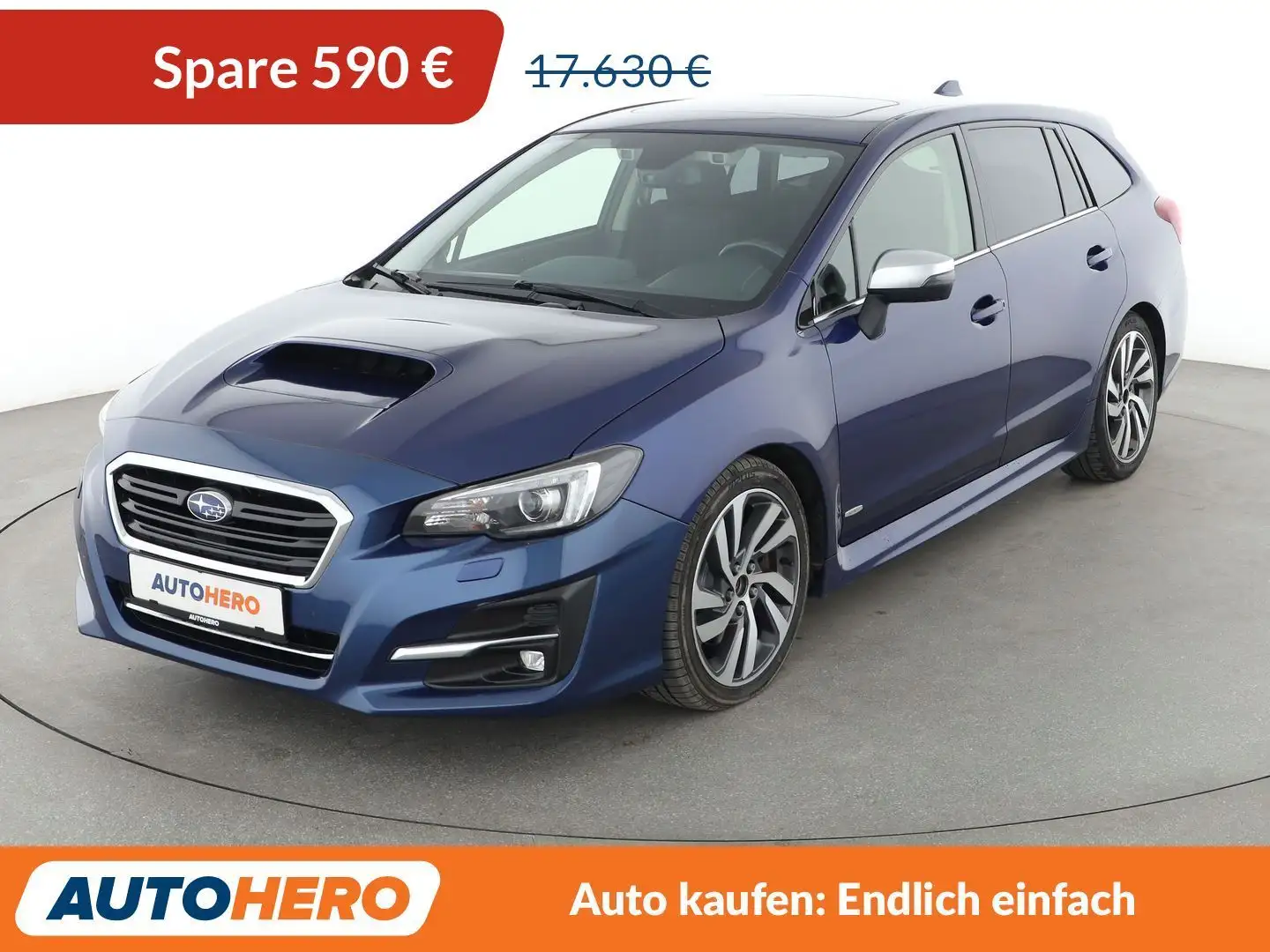 Subaru Levorg 1.6 Comfort 4x4 Aut.*ACC*SHZ*AHK*DAB*TOUCH* Modrá - 1