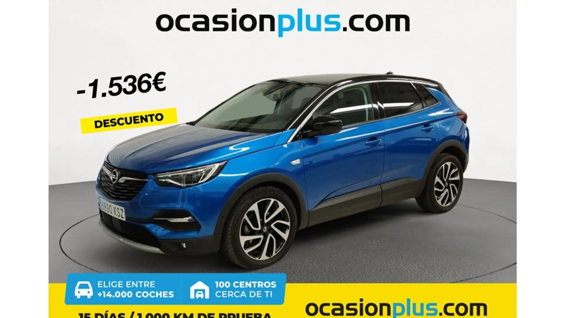 Opel Grandland X 1.6T S&S Ultimate Aut. Bleu - 1