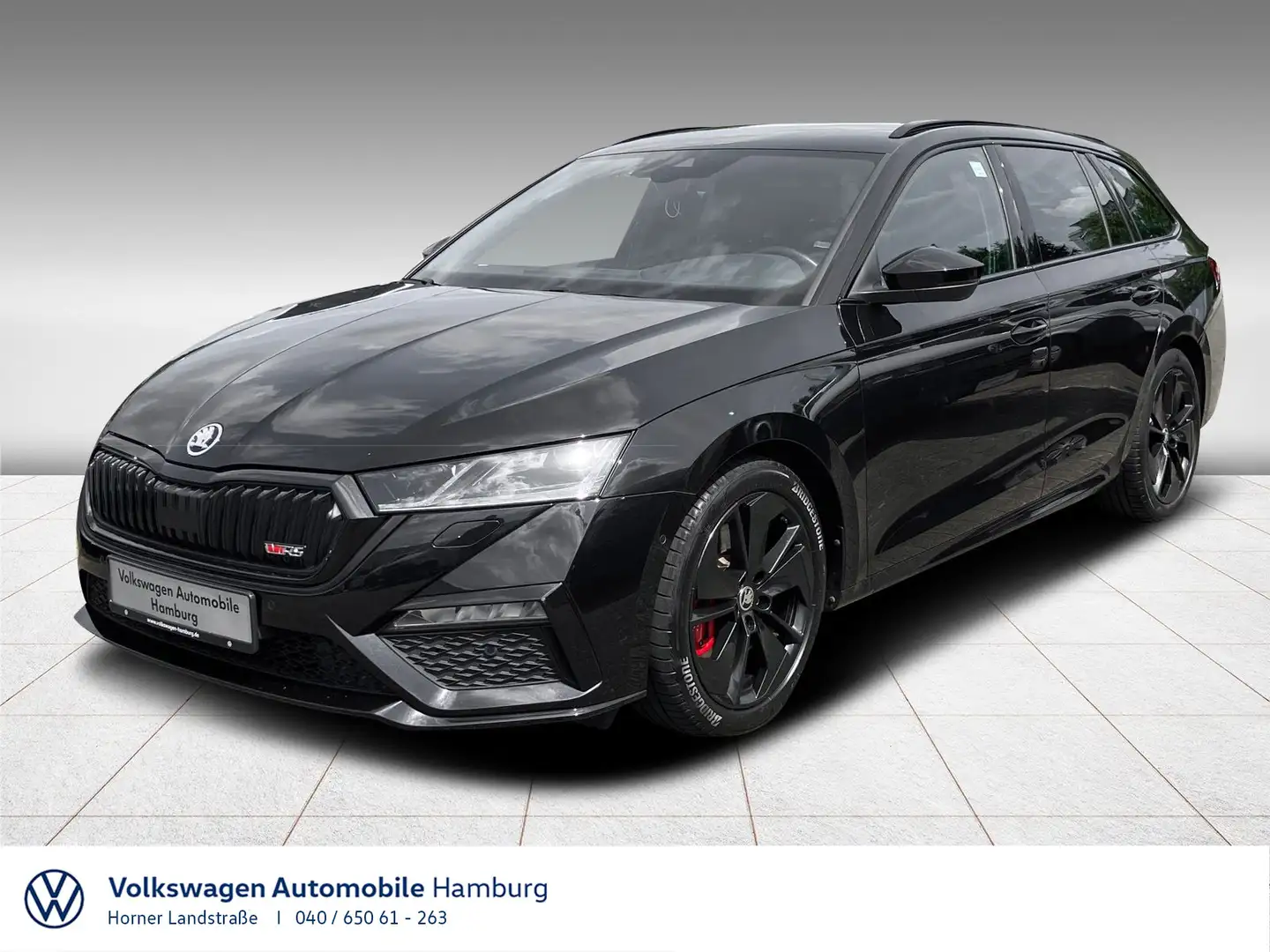 Skoda Octavia Combi RS 2.0 TSI DSG AHK Sitzheizung PDC Schwarz - 1
