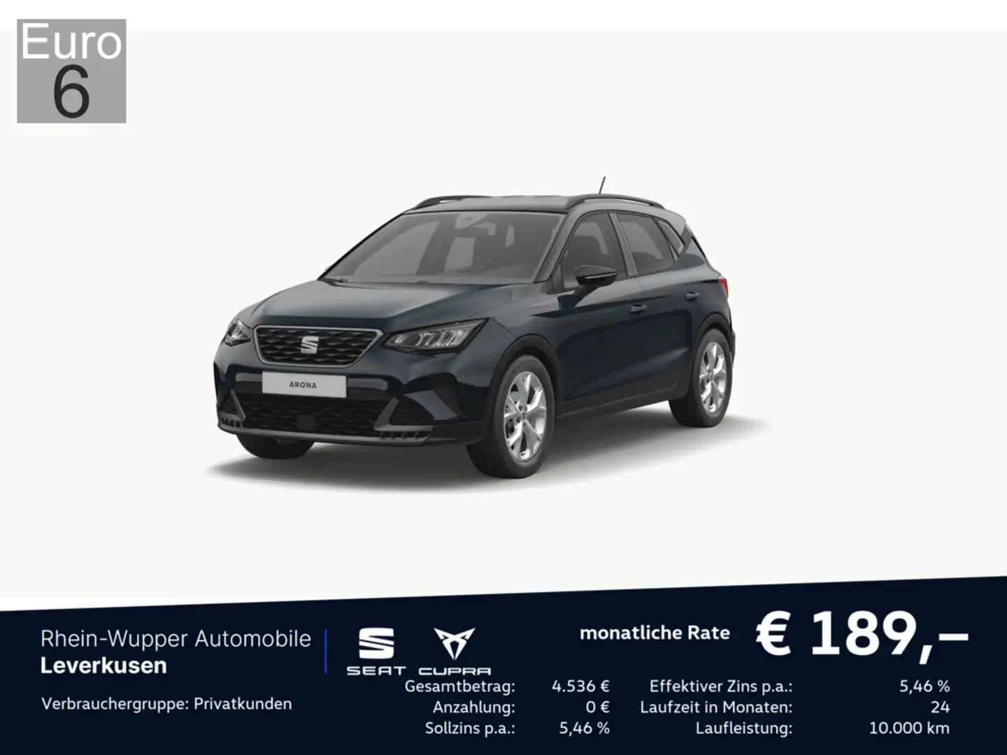 SEAT Arona FR 1.0 TSI APP LED KLIMA PDC Azul - 1