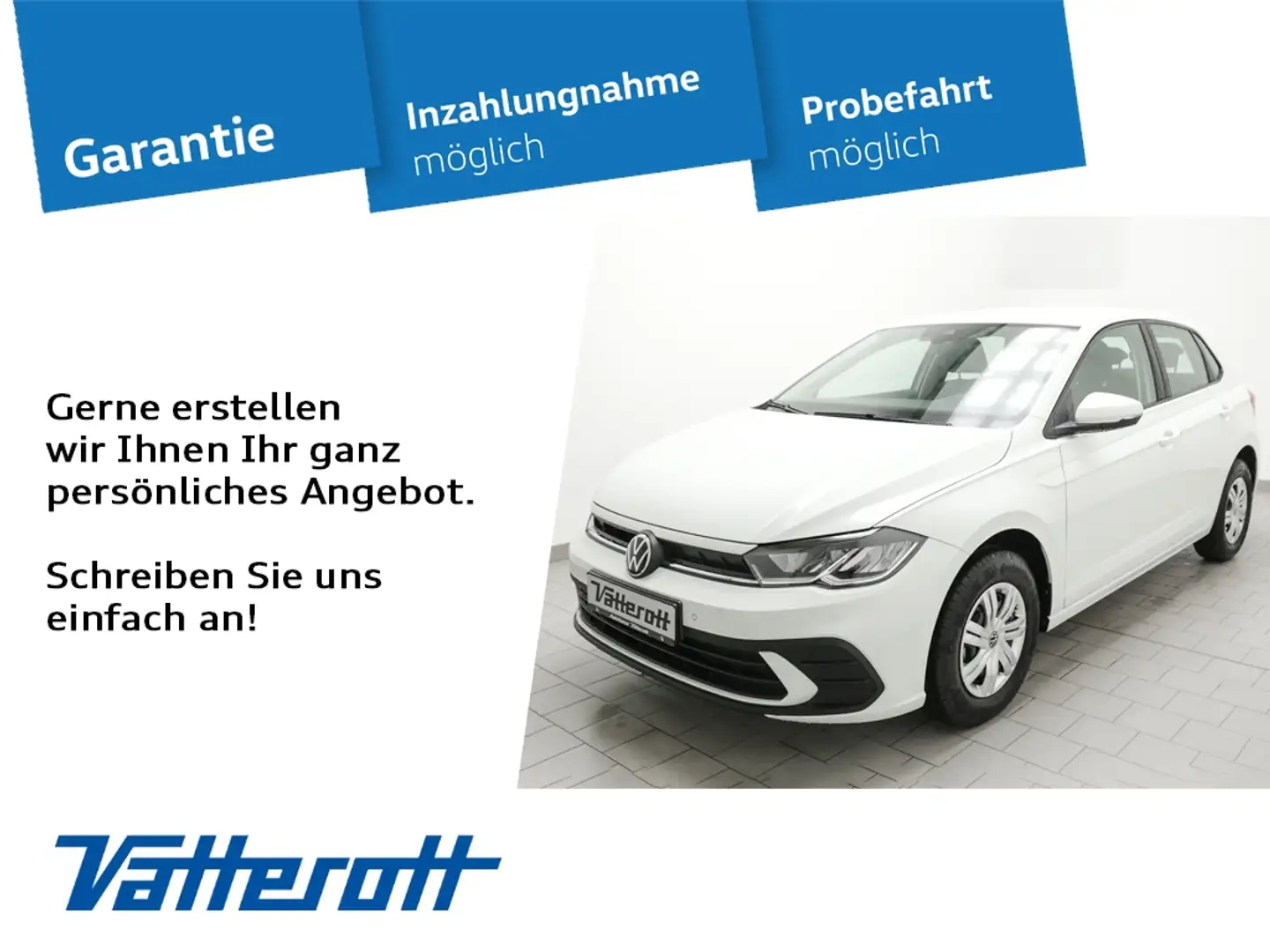 Volkswagen Polo 1.0 TSI LED LaneAssist DigCockpit Wit - 1