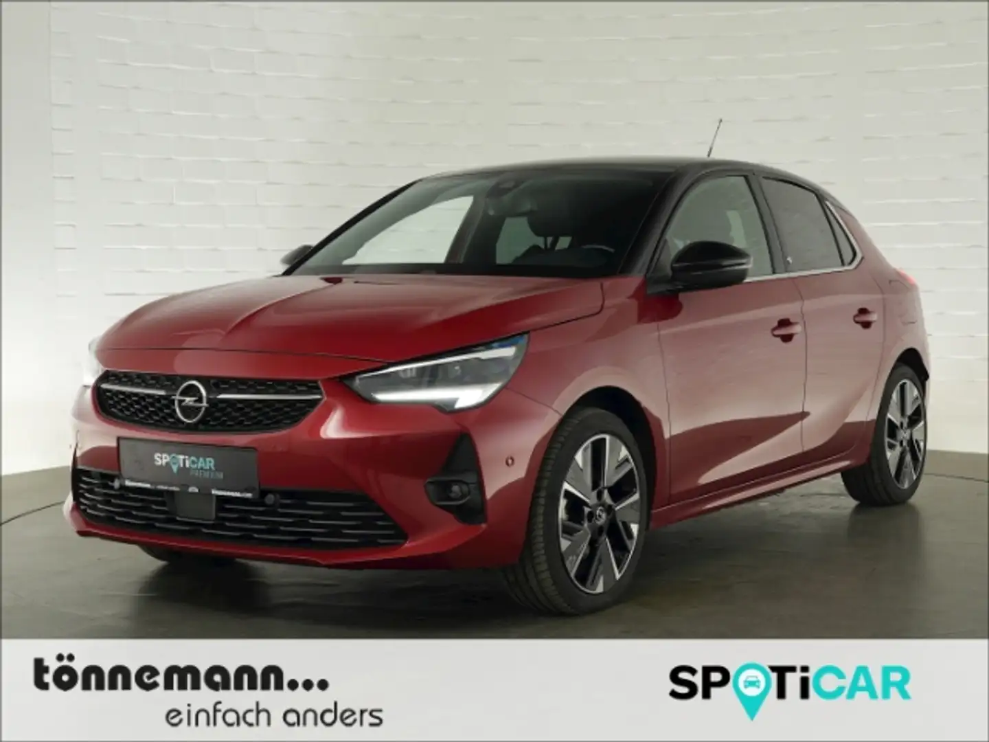 Opel Corsa-e F ULTIMATE 50kWh AT+LED MATRIXLICHT+NAVI+PANORAMAD Rot - 1