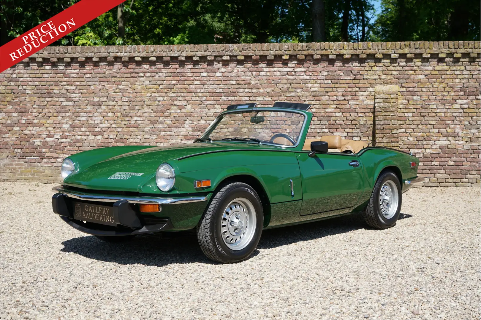 Triumph Spitfire 1500 PRICE REDUCTION! Only 3.966 miles since new, Vert - 1