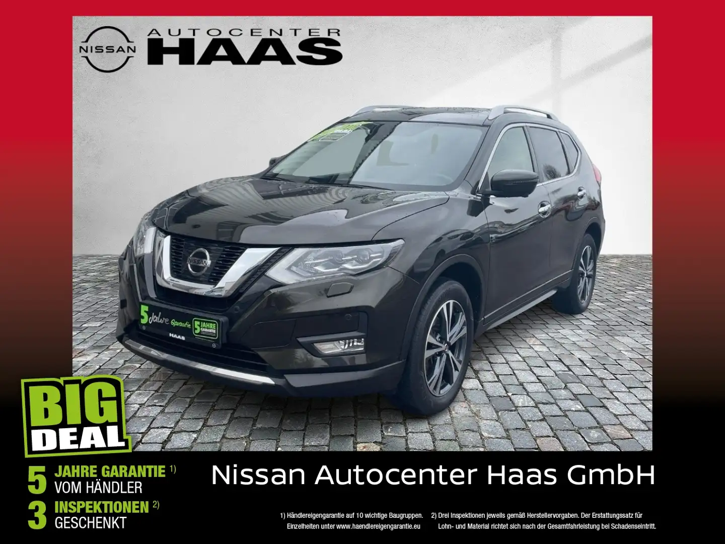 Nissan X-Trail 2.0 dCi N-Connecta Allrad Automatik Grün - 1