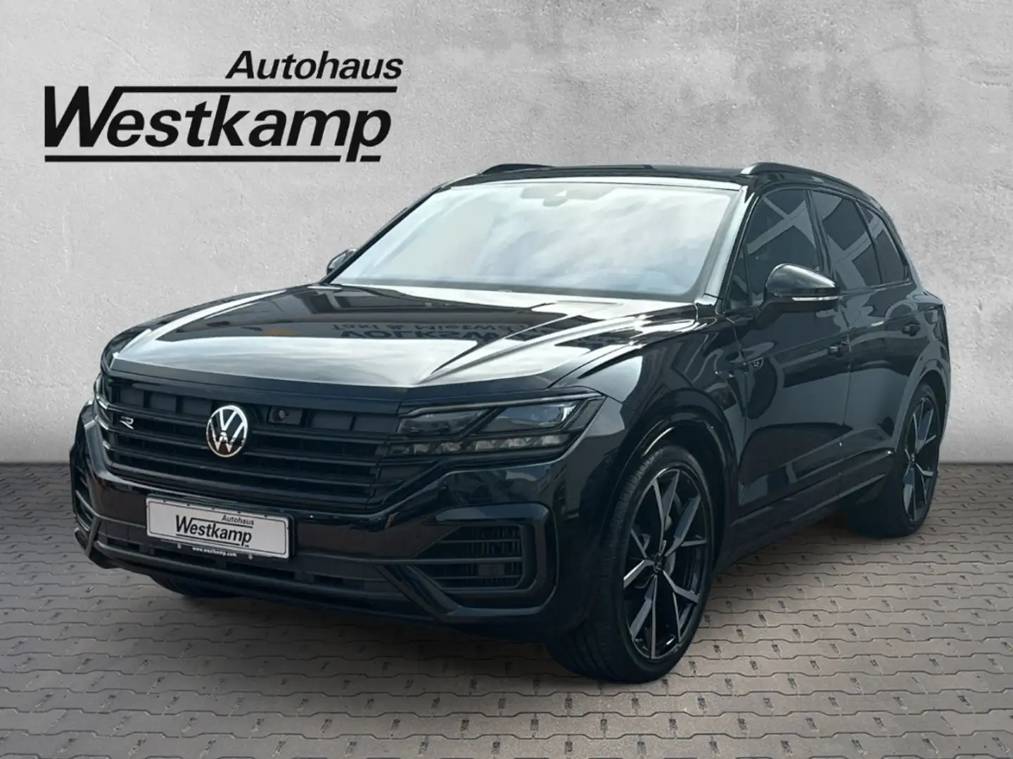 Volkswagen Touareg R 3,0 TSI eHybrid Panodach Anh.Kpl. Area-View Zwart - 1
