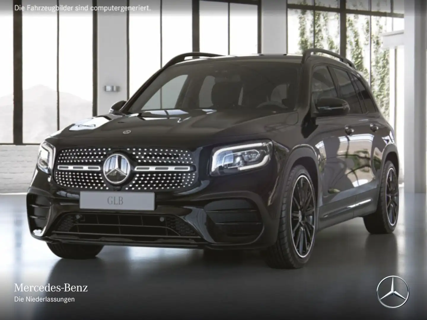 Mercedes-Benz GLB 220 d 4M AMG+NIGHT+LED+STHZG+KAMERA+8G Schwarz - 2