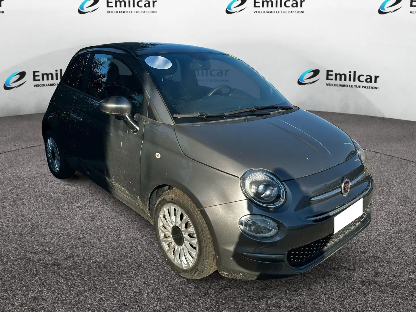 Fiat 500 1.0 FireFly Hybrid Lounge Grigio - 2