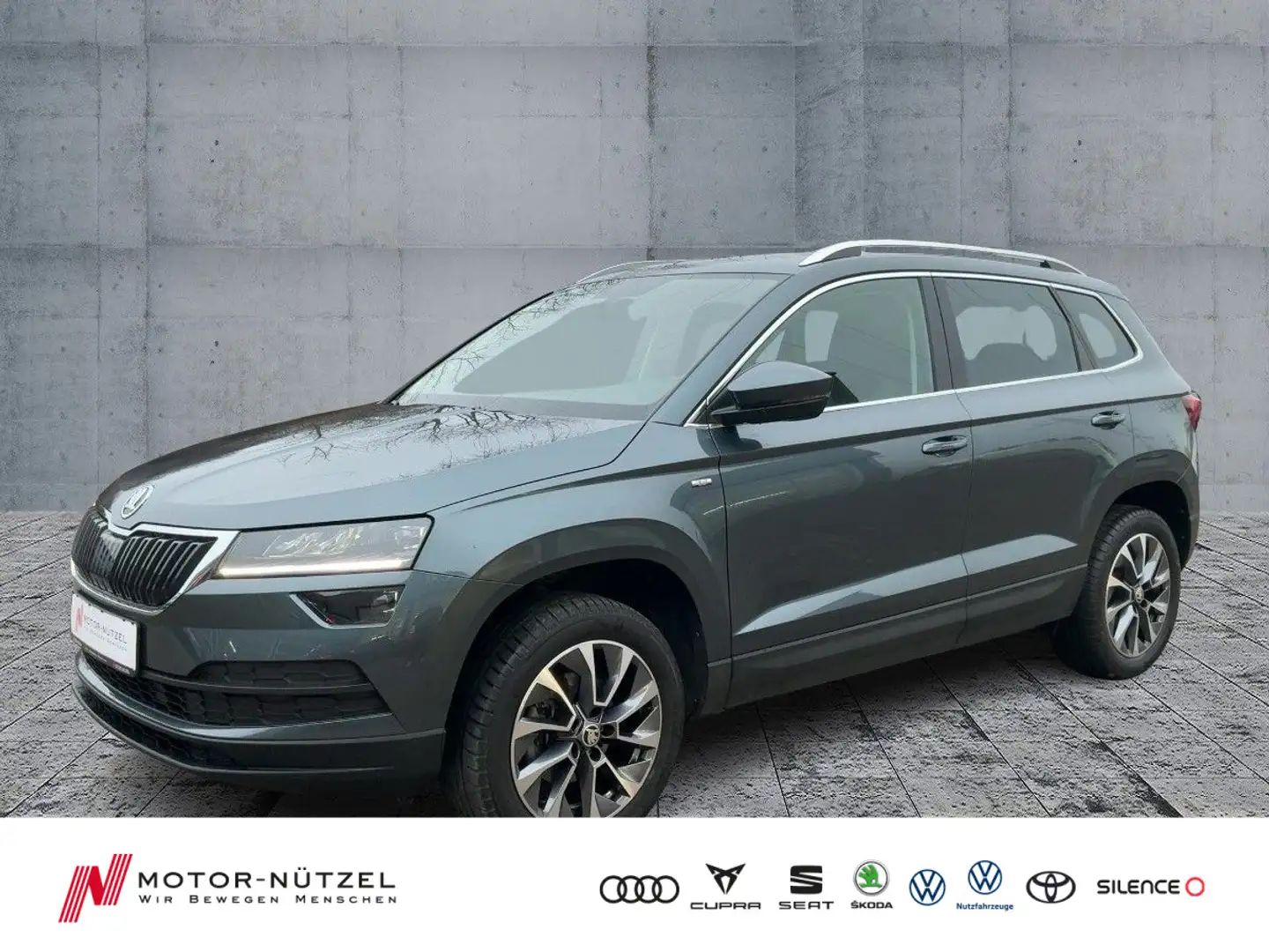 Skoda Karoq 1.0 TSI DRIVE 5JG+LED+APP+SHZ+PDC+GRA+AHK Gris - 1
