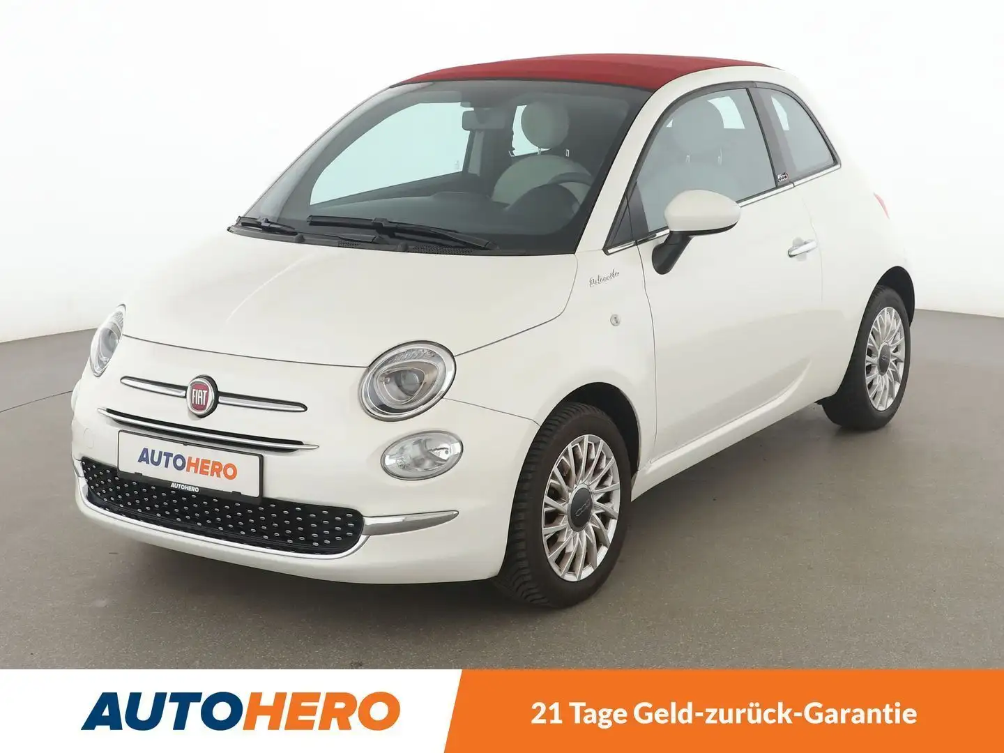 Fiat 500C 1.0 Mild-Hybrid Dolcevita*CABRIO*PDC*KLIMA*TEMPO* Beyaz - 1