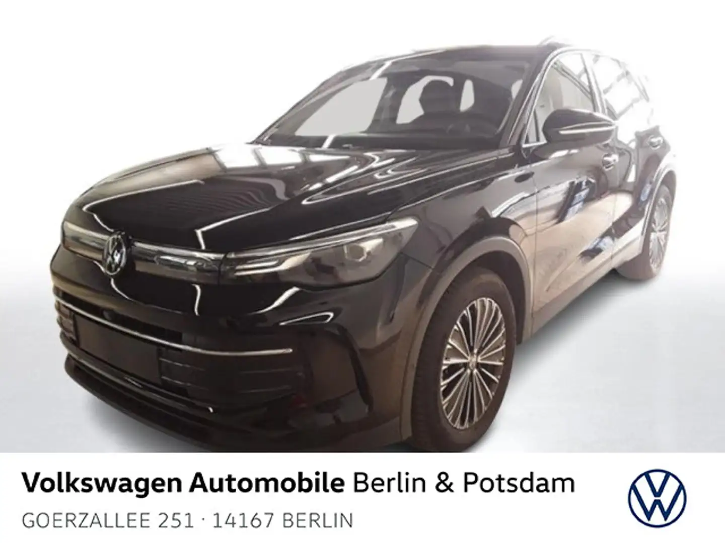 Volkswagen Tiguan 1.5 eTSI DSG Goal Klima LED R-Kam Stdhz A Schwarz - 1