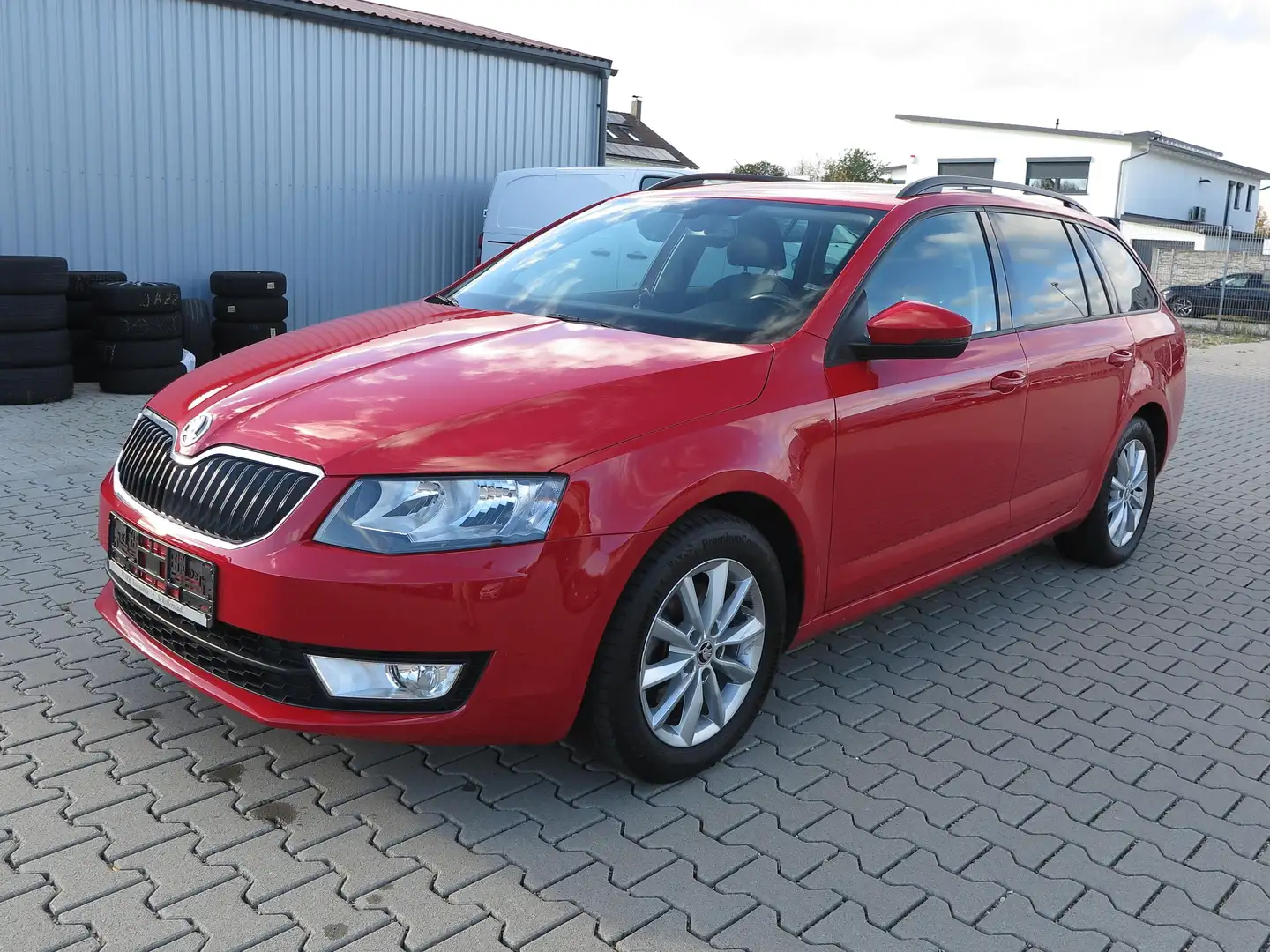 Skoda Octavia Style Erdgas Rot - 1