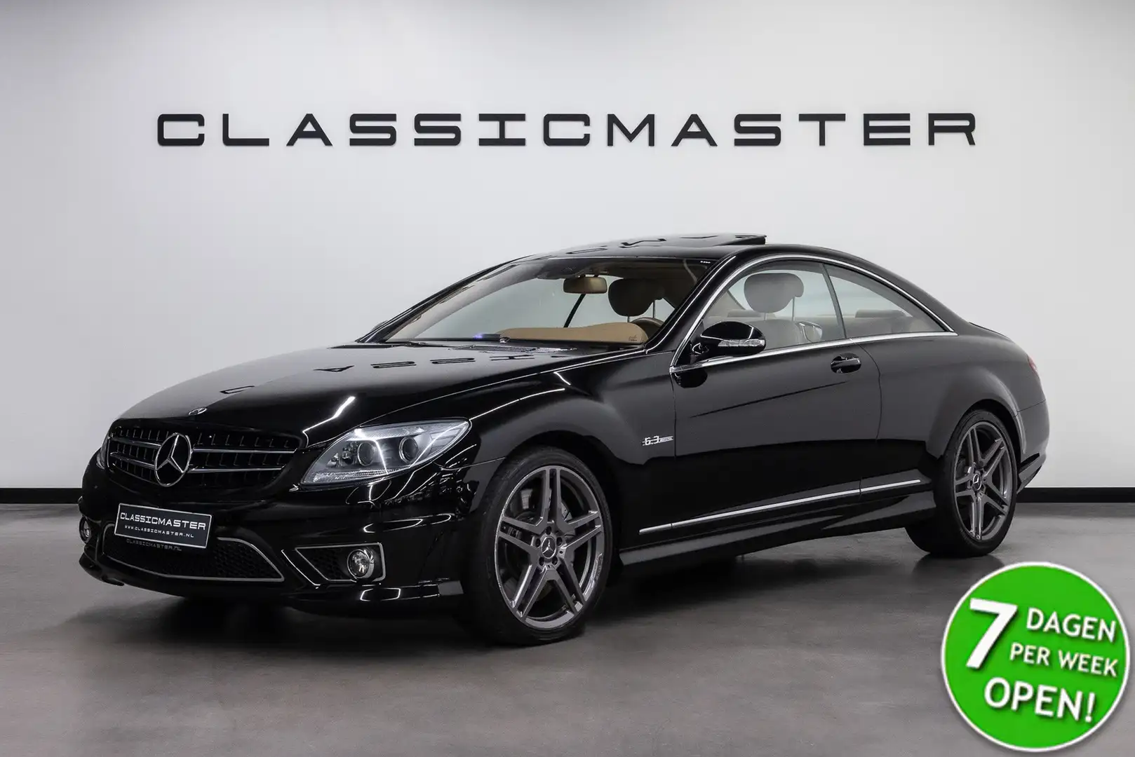 Mercedes-Benz CL 63 AMG Btw auto, Fiscale waarde € 12.000,- (€ 37.148.76 E Schwarz - 1
