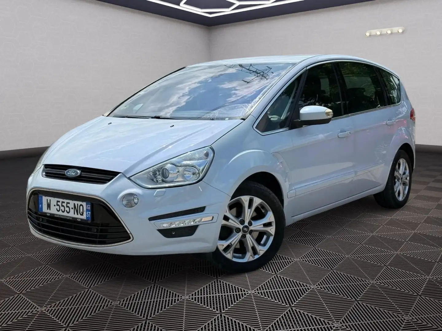 Ford S-Max Titanium Blanc - 1