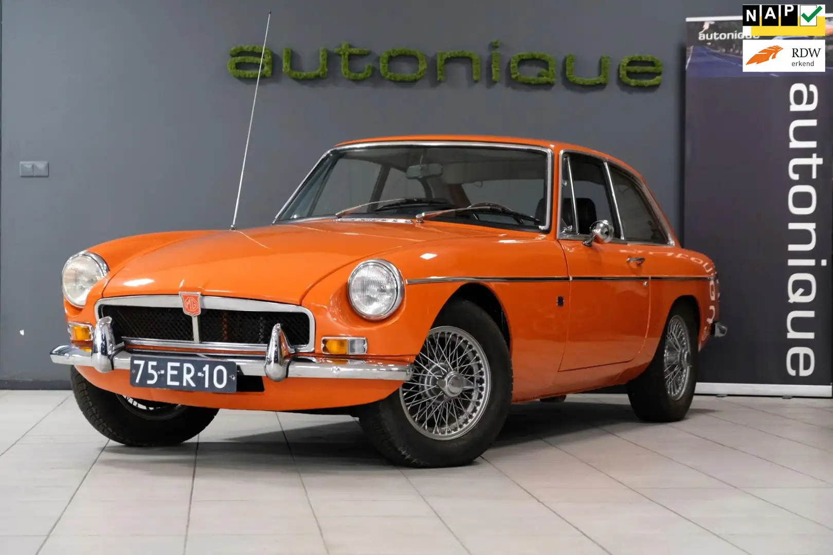 MG B type 1.8 GT org.NL/org.chroombumper Orange - 1