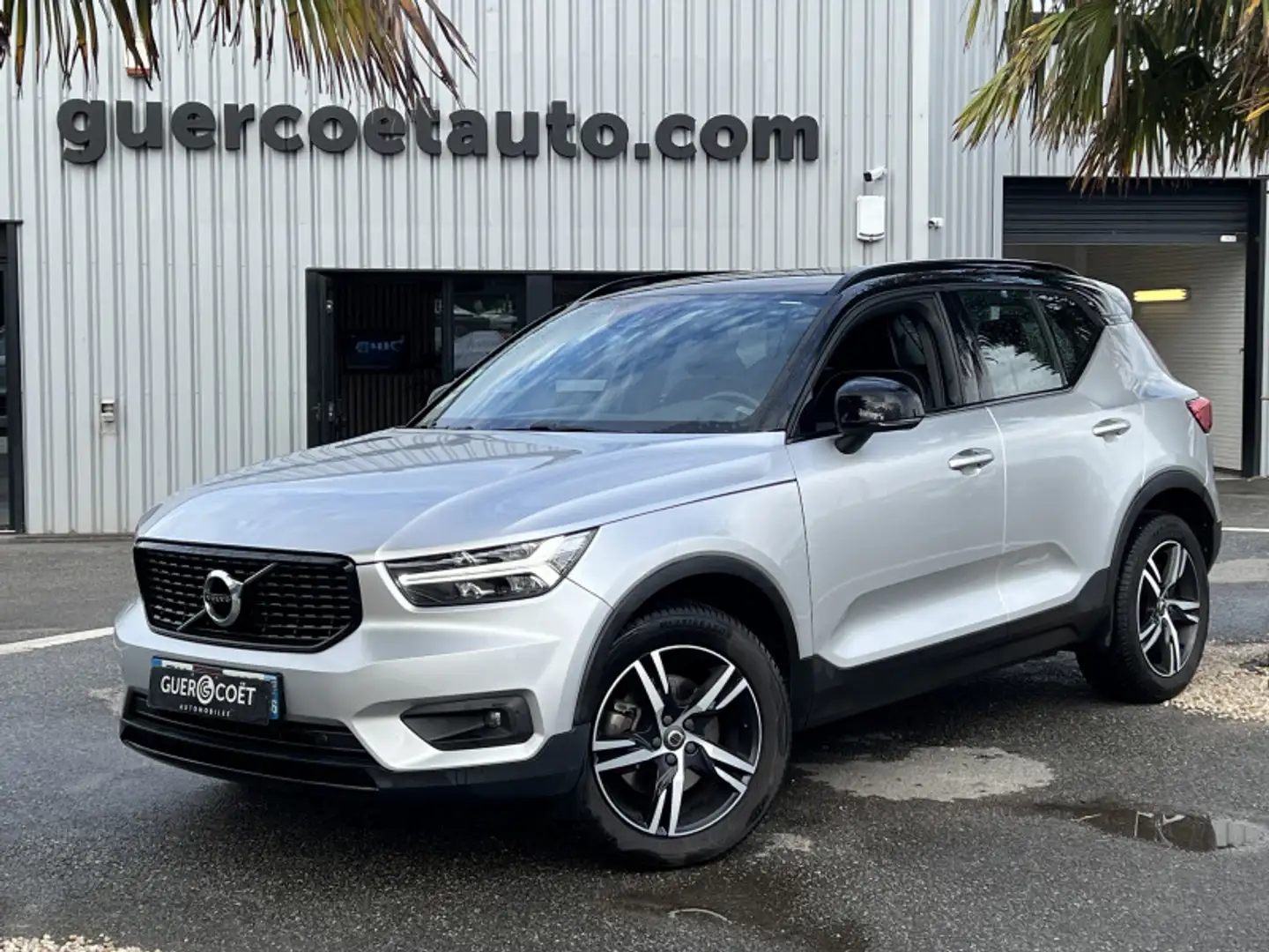 Volvo XC40 D4 ADBLUE AWD 190CH R-DESIGN GEARTRONIC 8 Gris - 2