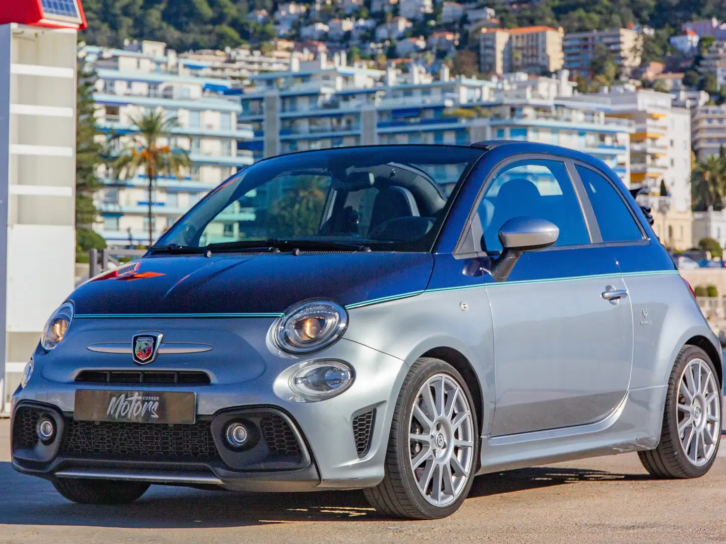 Abarth 695C 1.4 Turbo 16V T-Jet 180 ch BVM5 Rivale Gris - 1
