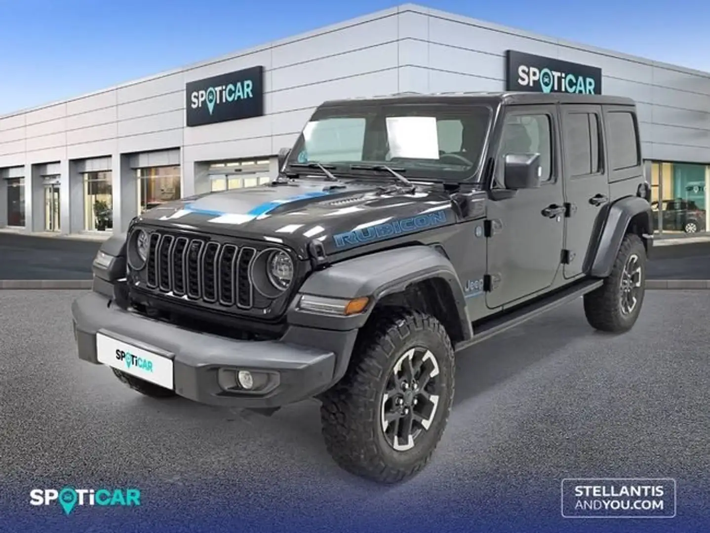 Jeep Wrangler 2.0 280kW (380CV) 8ATX E6D Rubicon Negro - 1