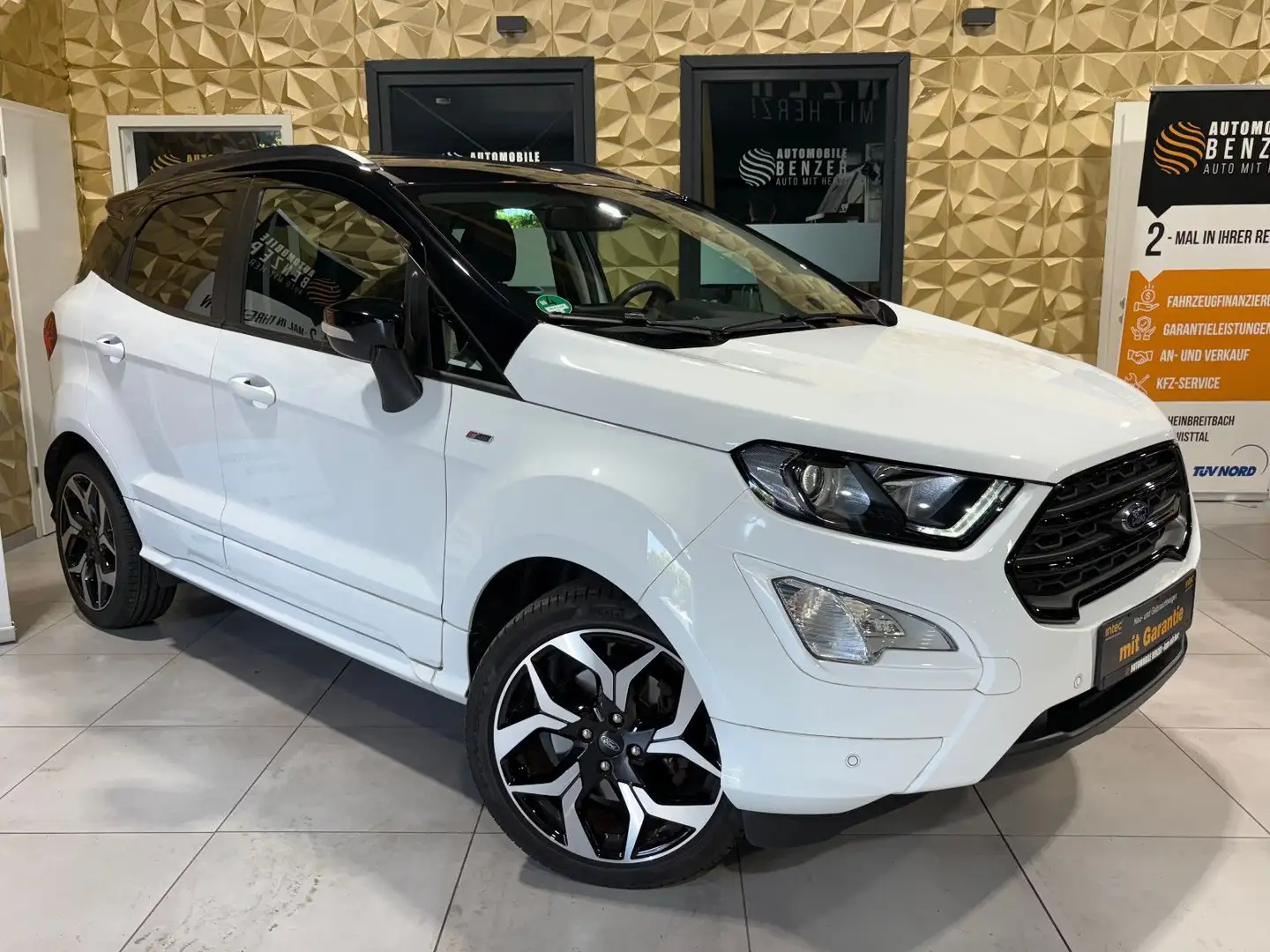 Ford EcoSport ST-Line/ALCANTARA/PANO/APPLE/KAMERA/NAV Weiß - 1