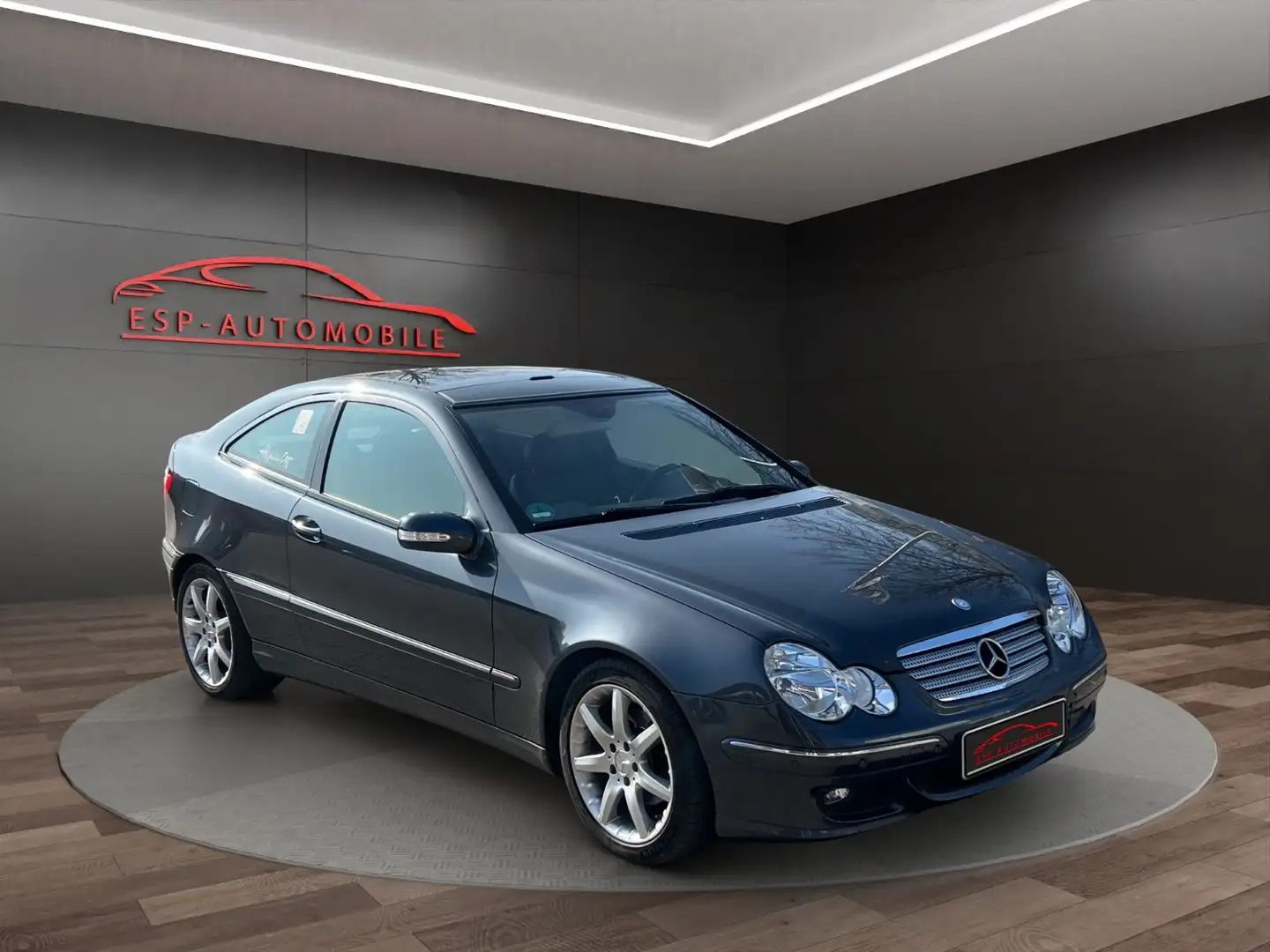 Mercedes-Benz C 180 Kompressor*PANO*LEDER*KLIMA*SHZ*TOP Grau - 2