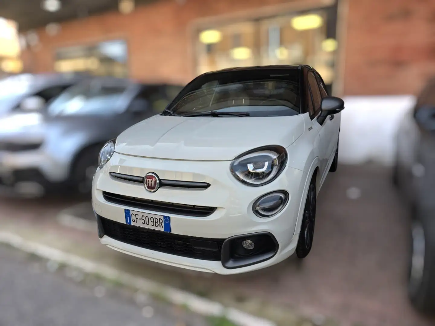 Fiat 500X 1.3 mjt Sport 95cv Bicolor TETTO NERO Bianco - 1