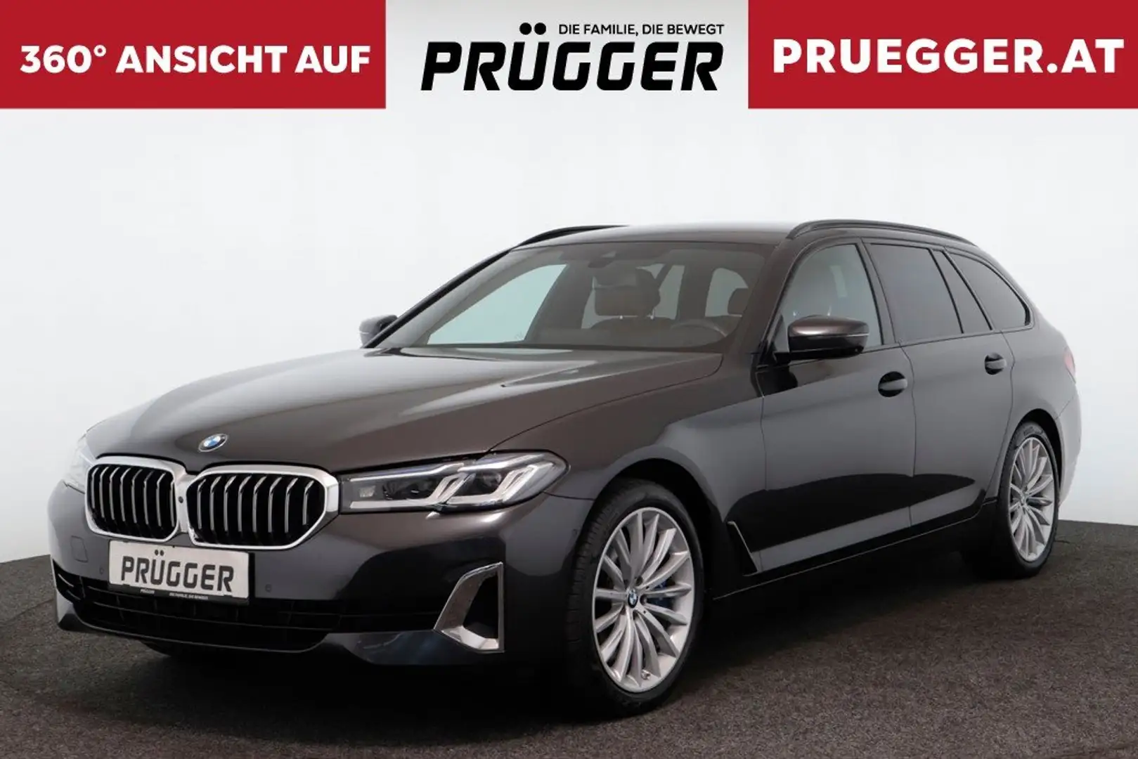 BMW 540 i xDrive Kombi Autom LUXURY LEDER LASER AHV HUD Schwarz - 1