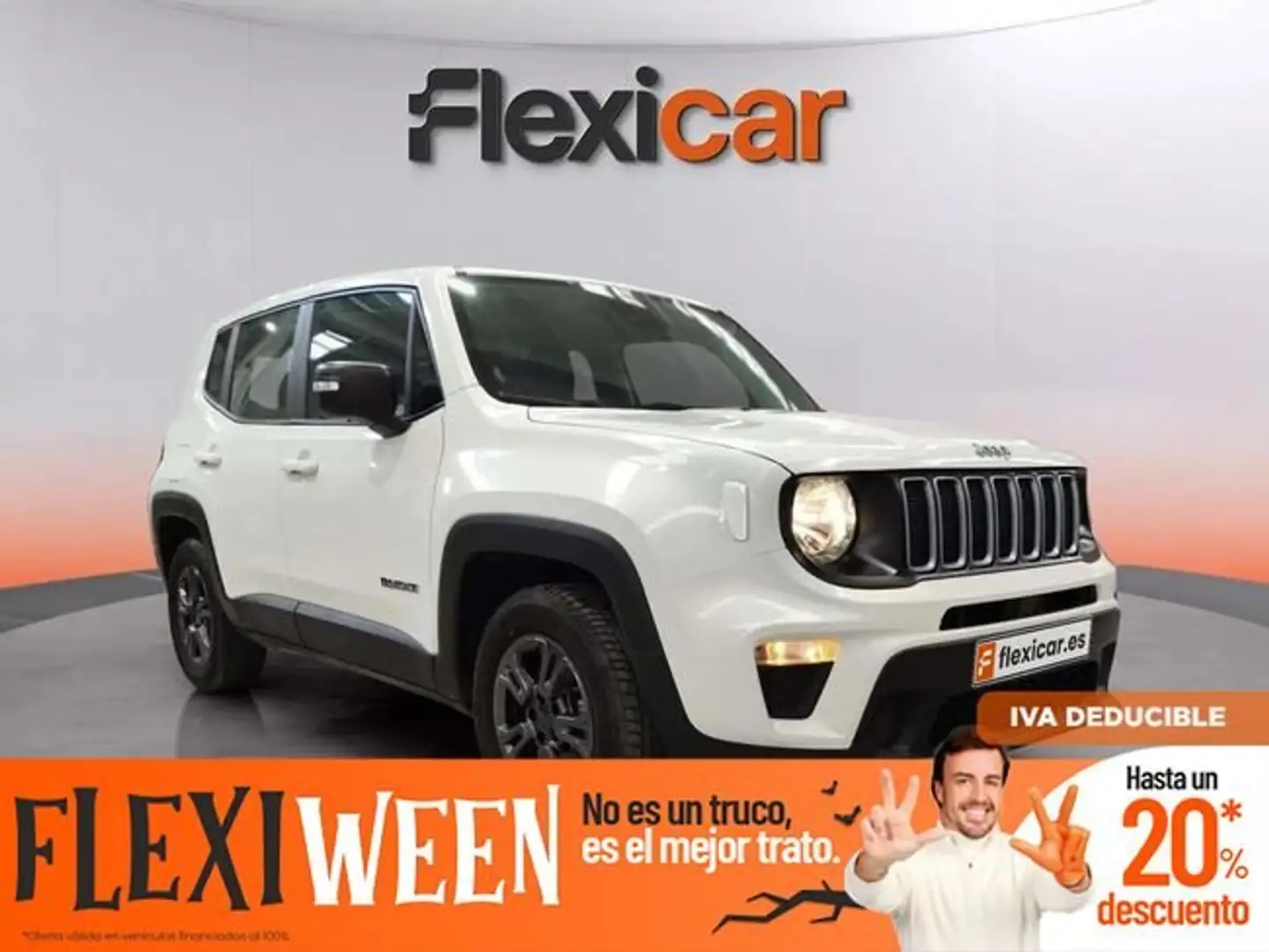 Jeep Renegade eHybrid 1.5 96kW(130CV) Longitude ATX Blanc - 1